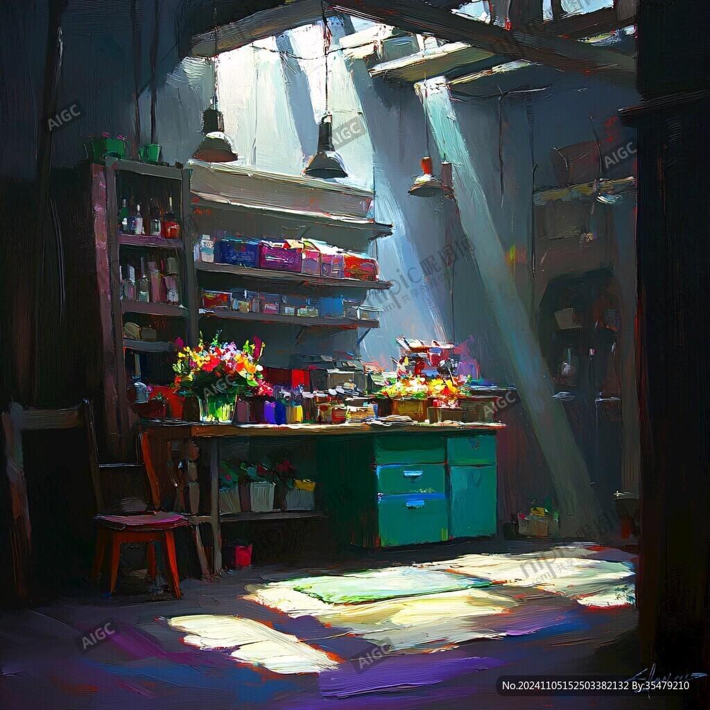 雜貨鋪場景