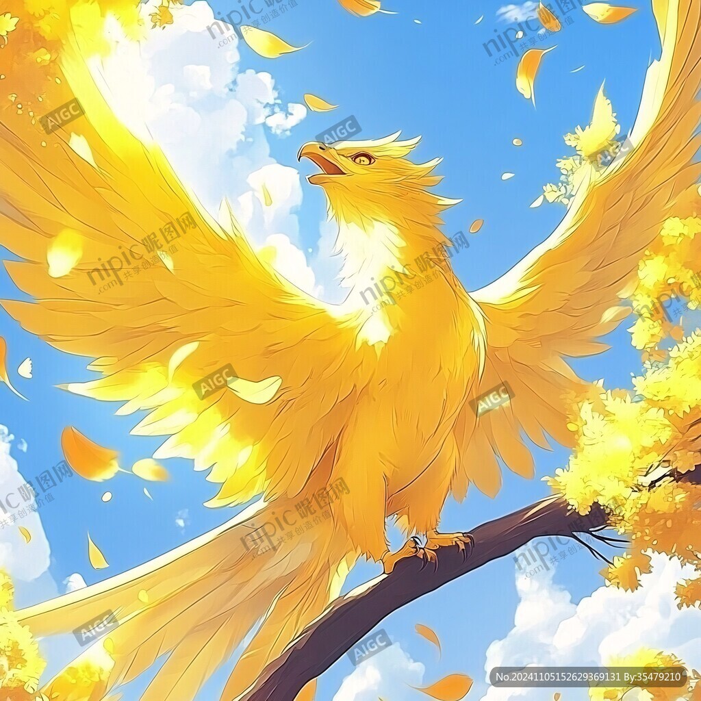 漫畫鳳凰形象