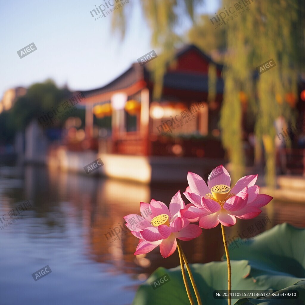 泮池荷花