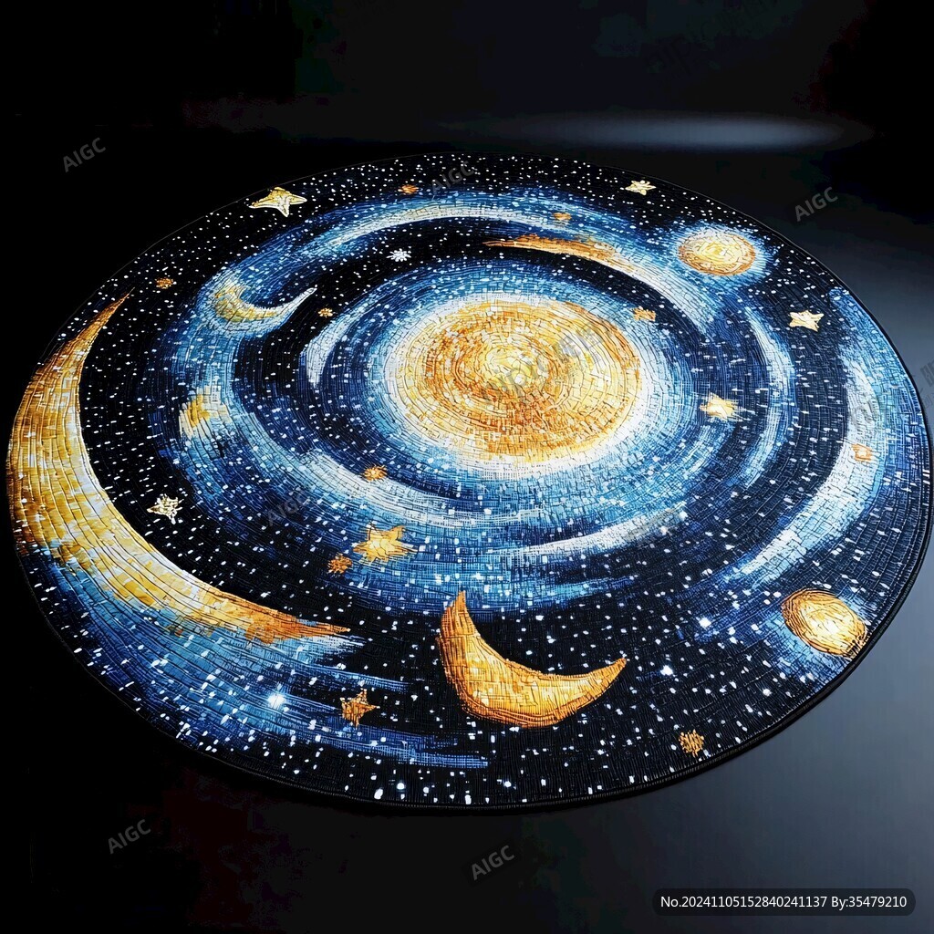 星空立體地貼