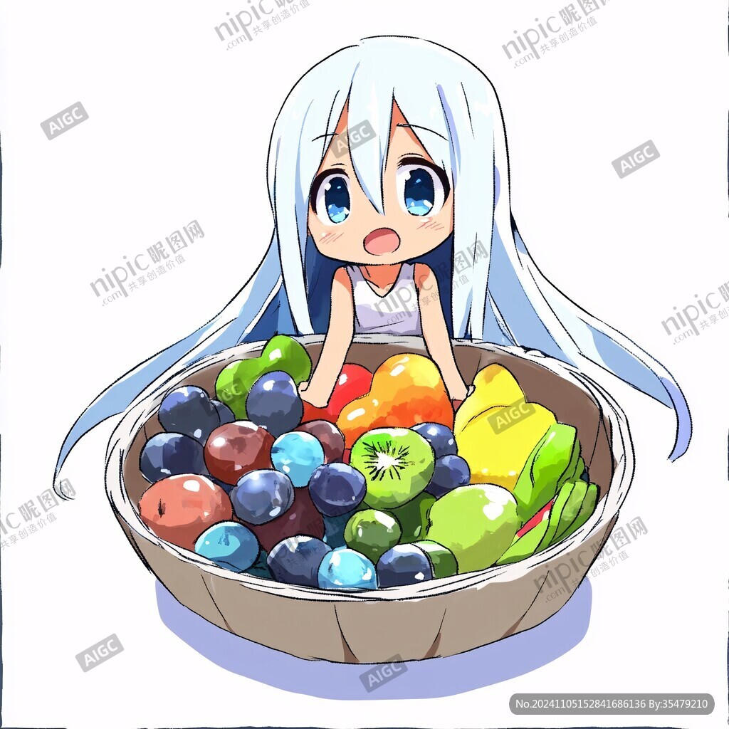 q版動漫水果