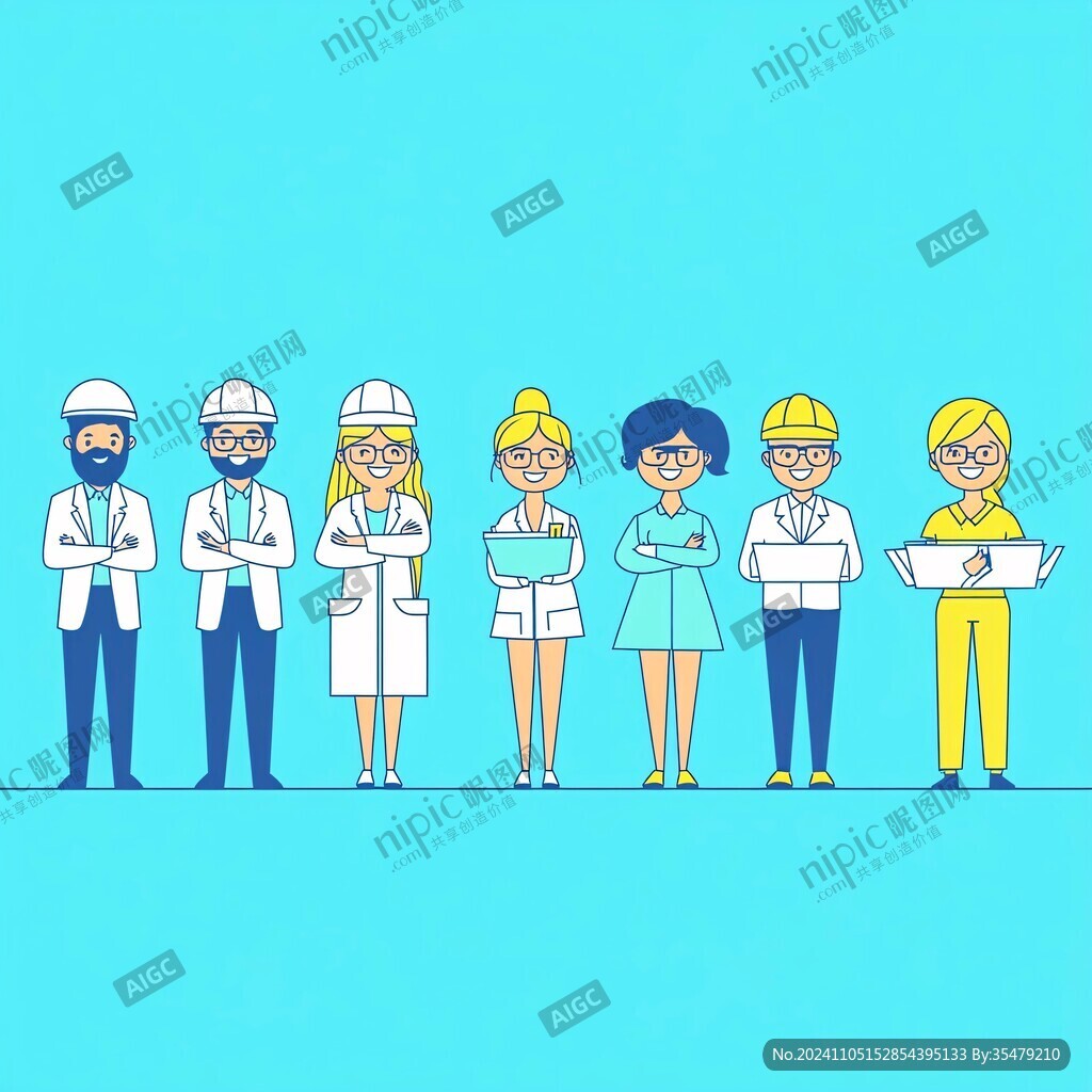 護士醫生建筑工人
