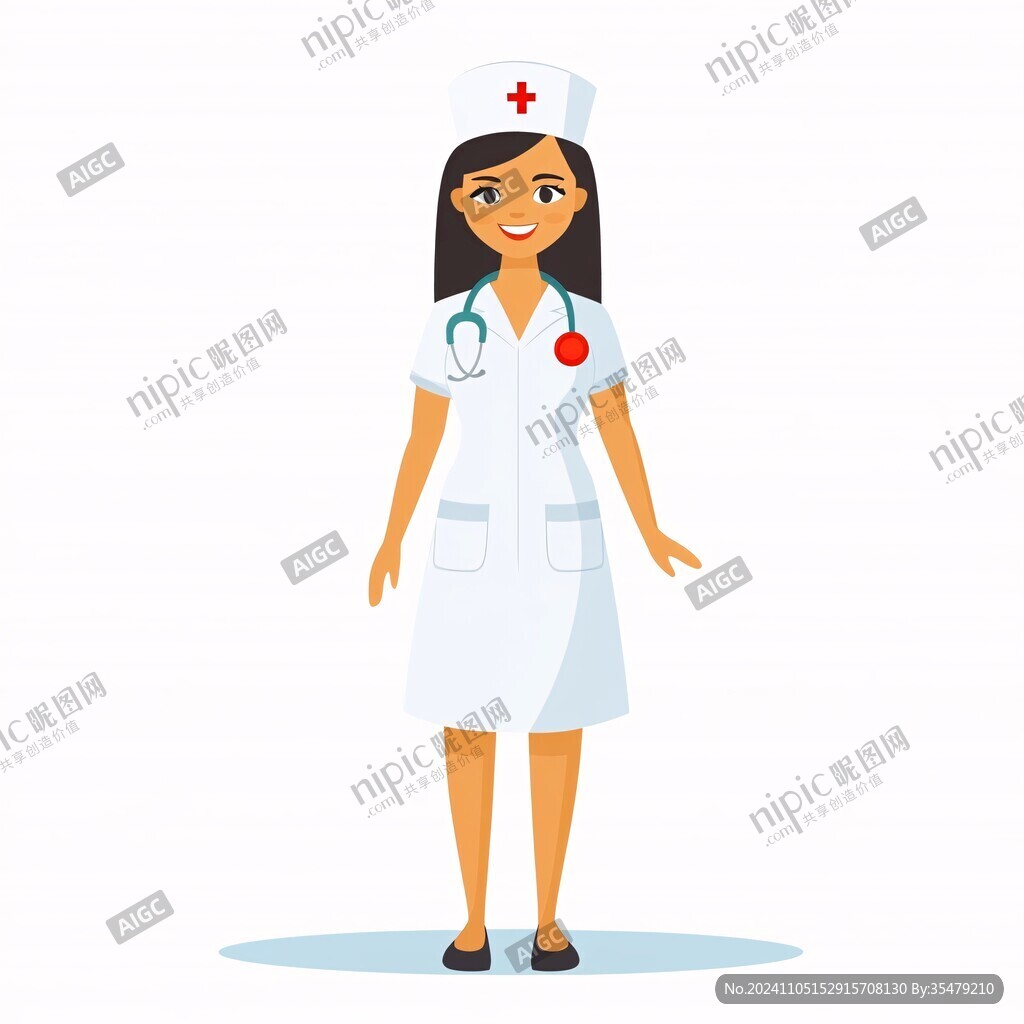 女護士卡通人物