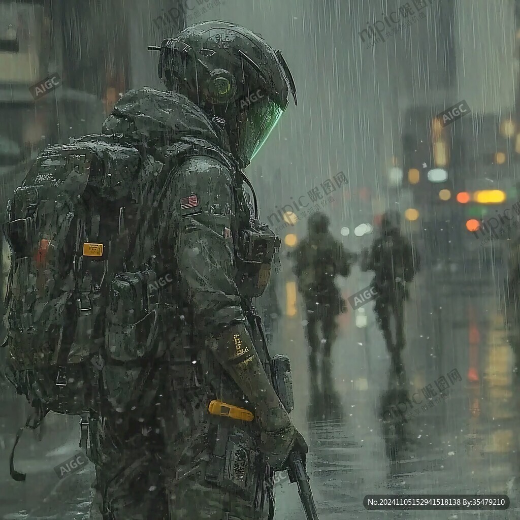 雨雪迷彩