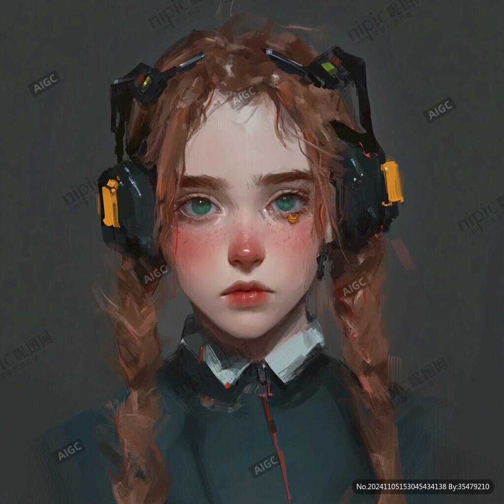 厚涂少女