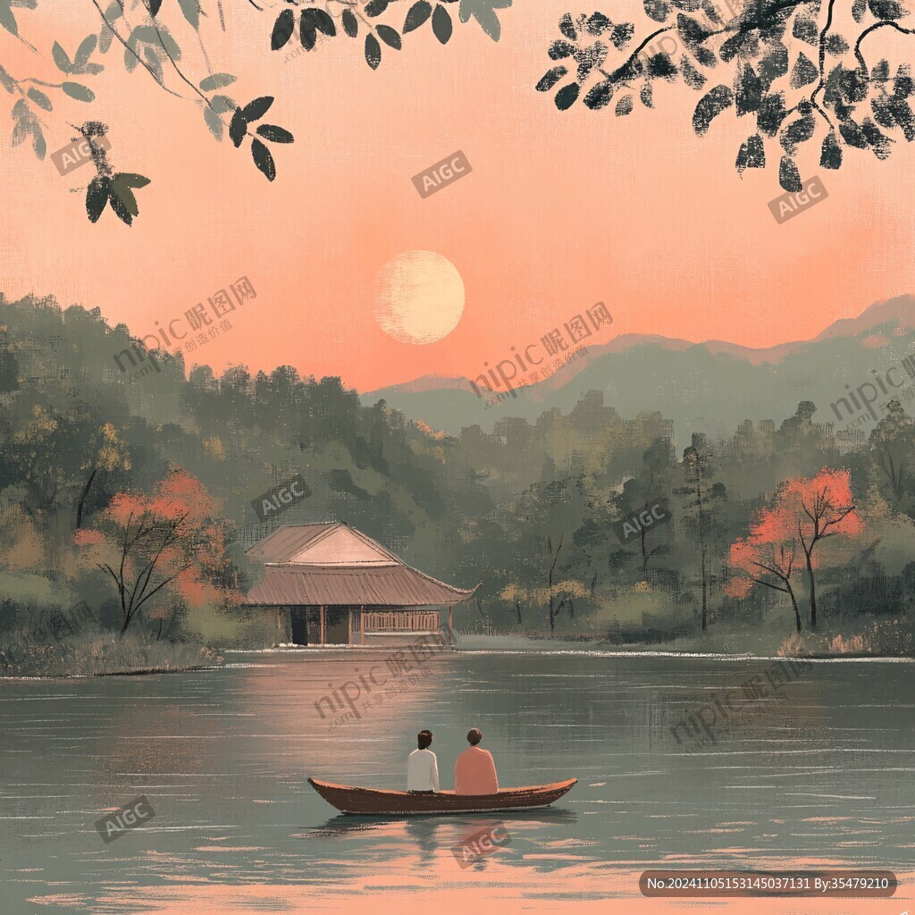 黿頭渚插畫