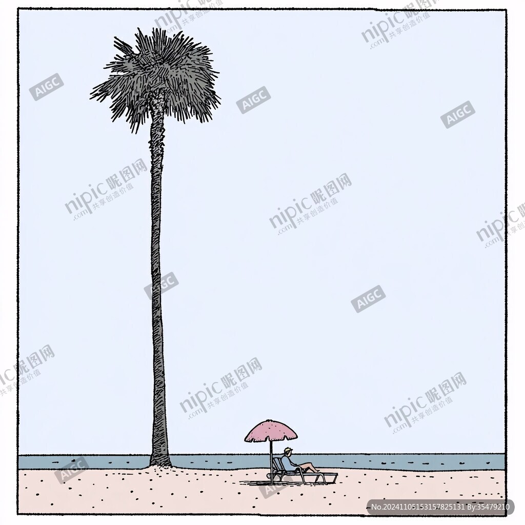 傘一樣的樹
