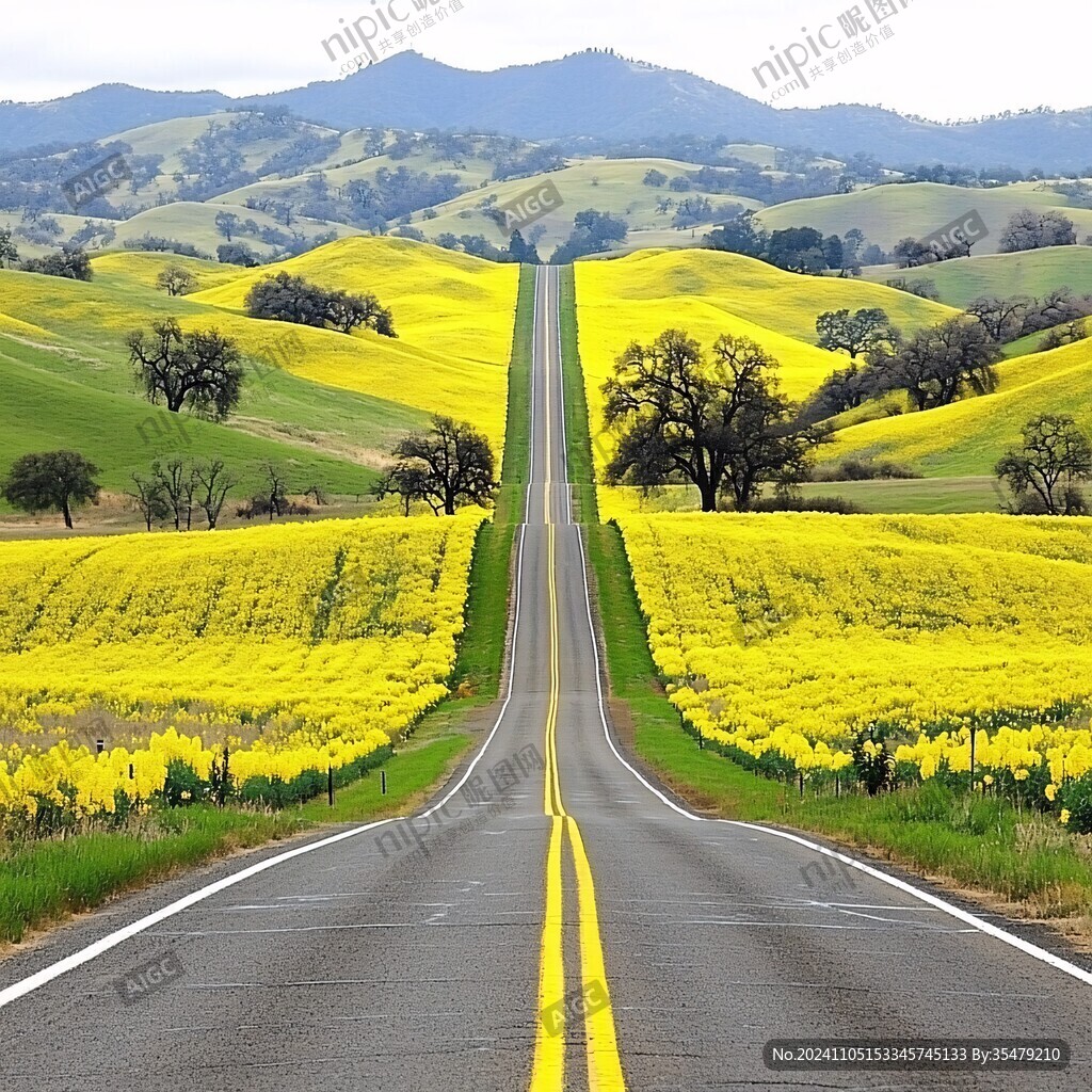 唯美公路壁紙