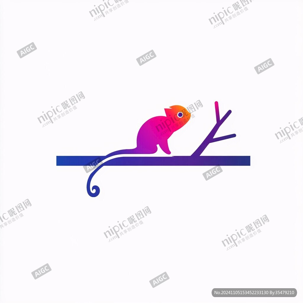 電纜上的鳥logo