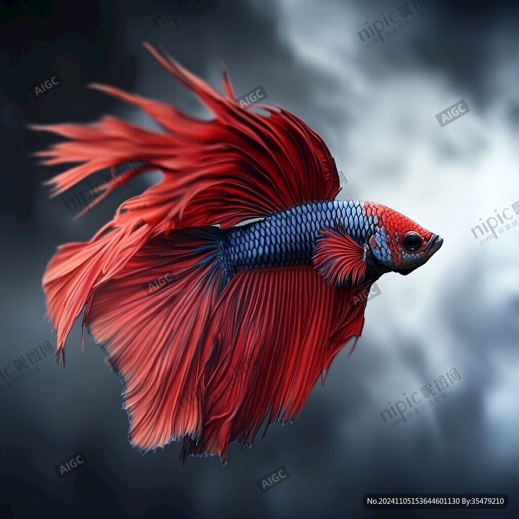 斗魚手繪
