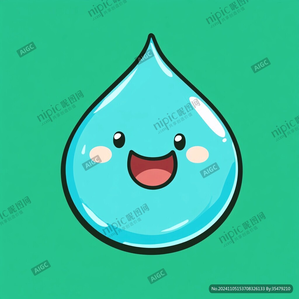 原創(chuàng)卡通小水滴