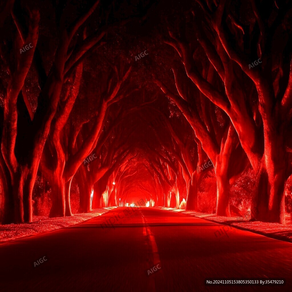 紅色隧道