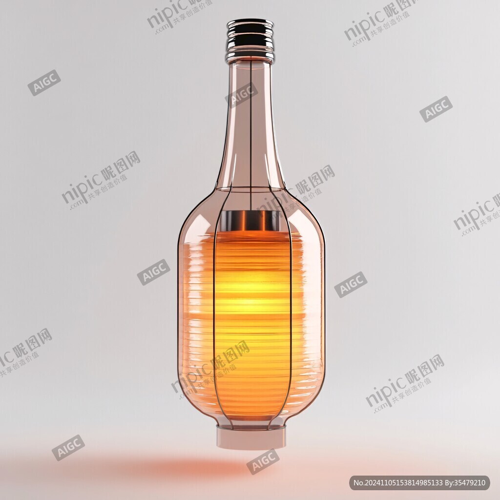 酒瓶子吊燈