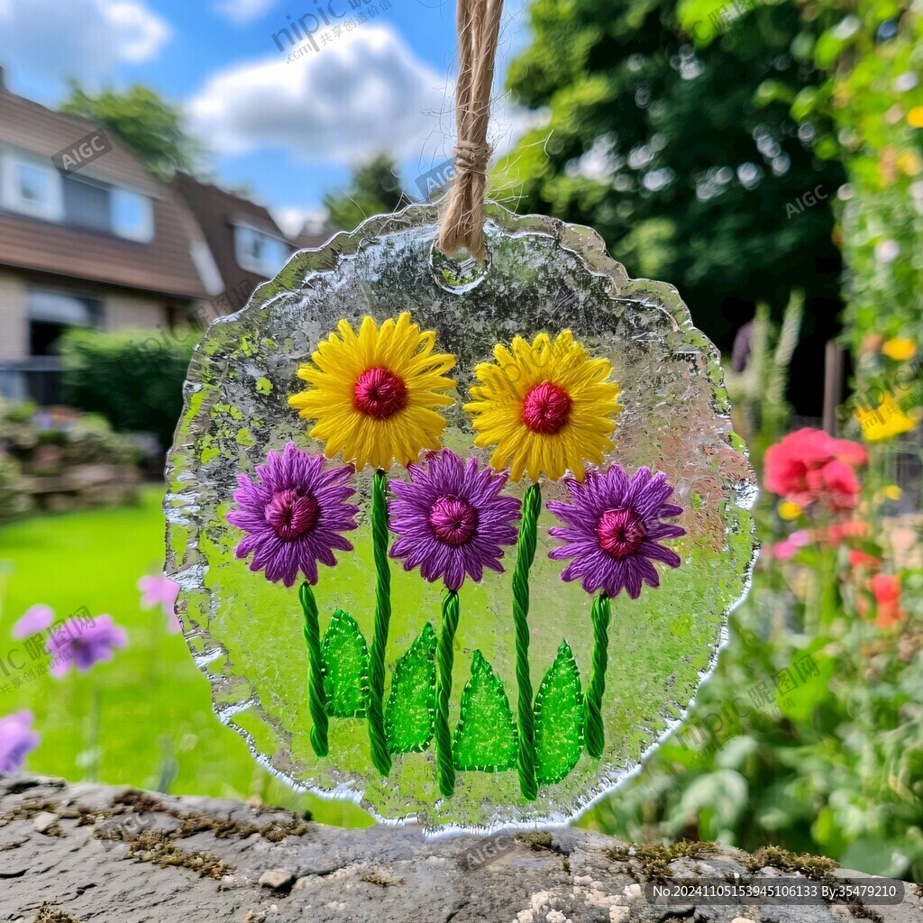 工藝玻璃太陽(yáng)花