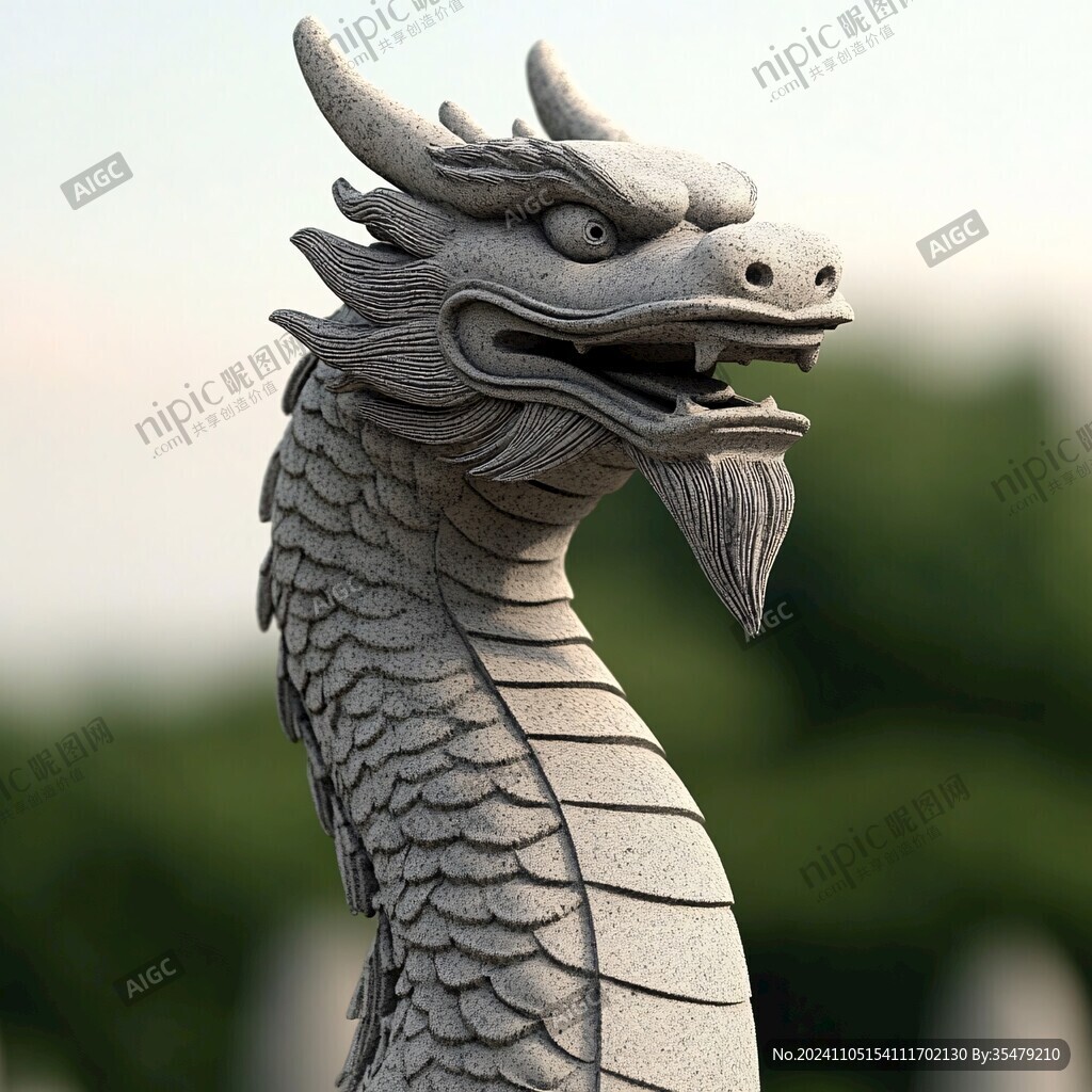 大氣雕塑龍