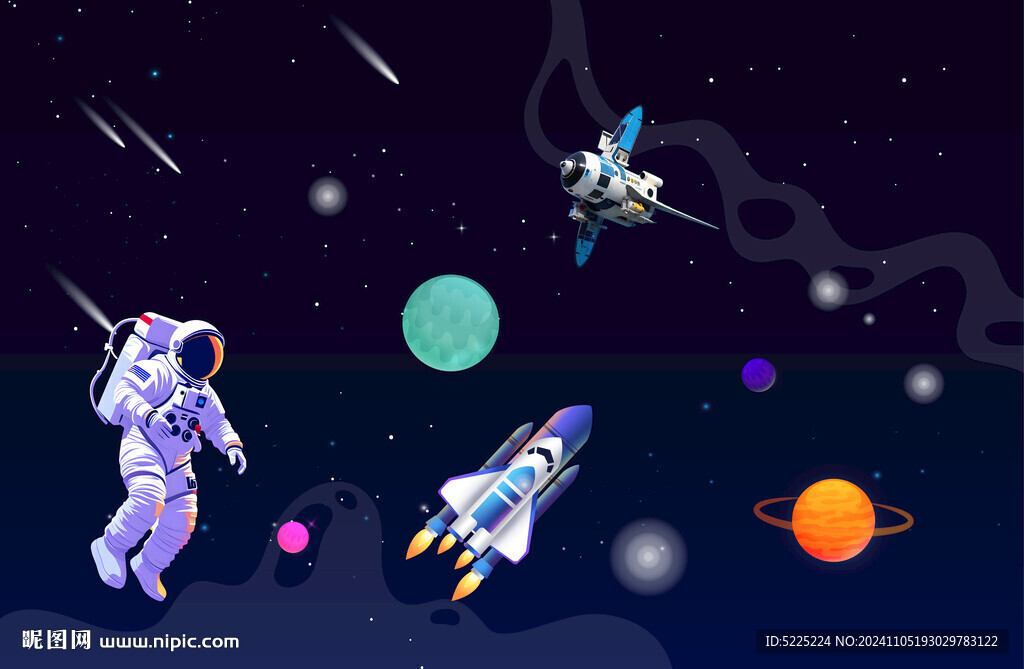 卡通星空