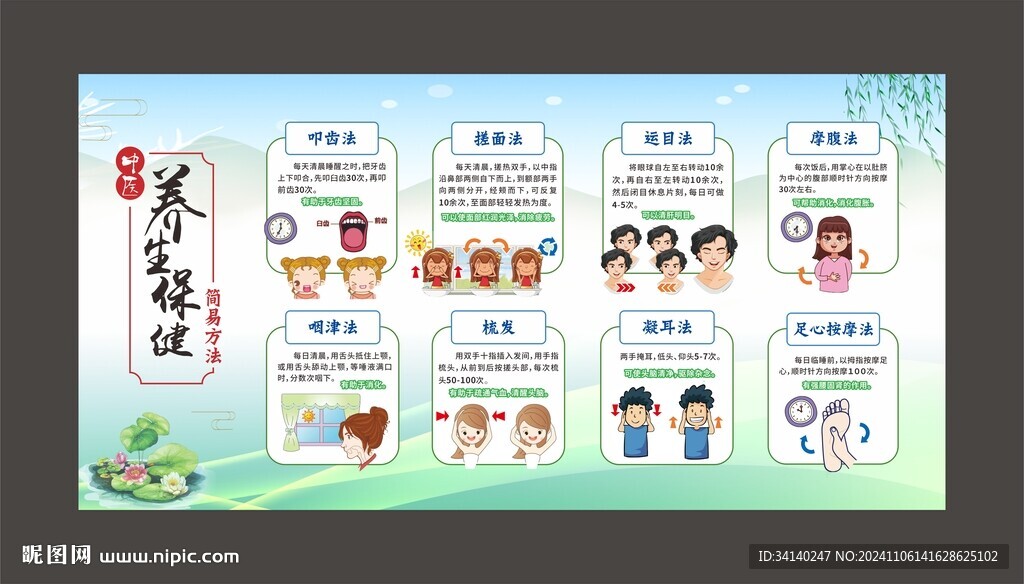 養生保健簡易方法