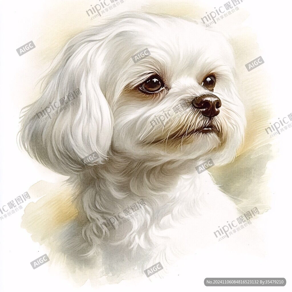 狗狗手繪鼠繪插畫