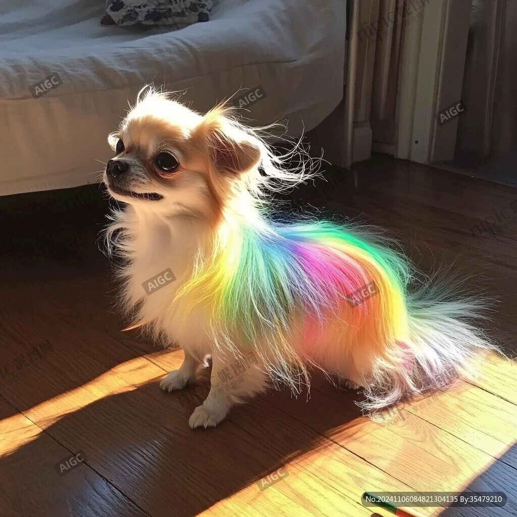 七彩狗