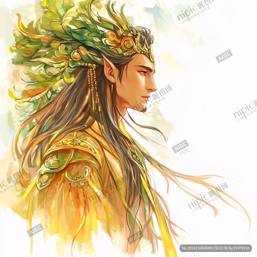 王之凝視插畫