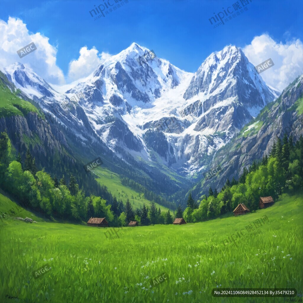 寬屏風(fēng)景畫