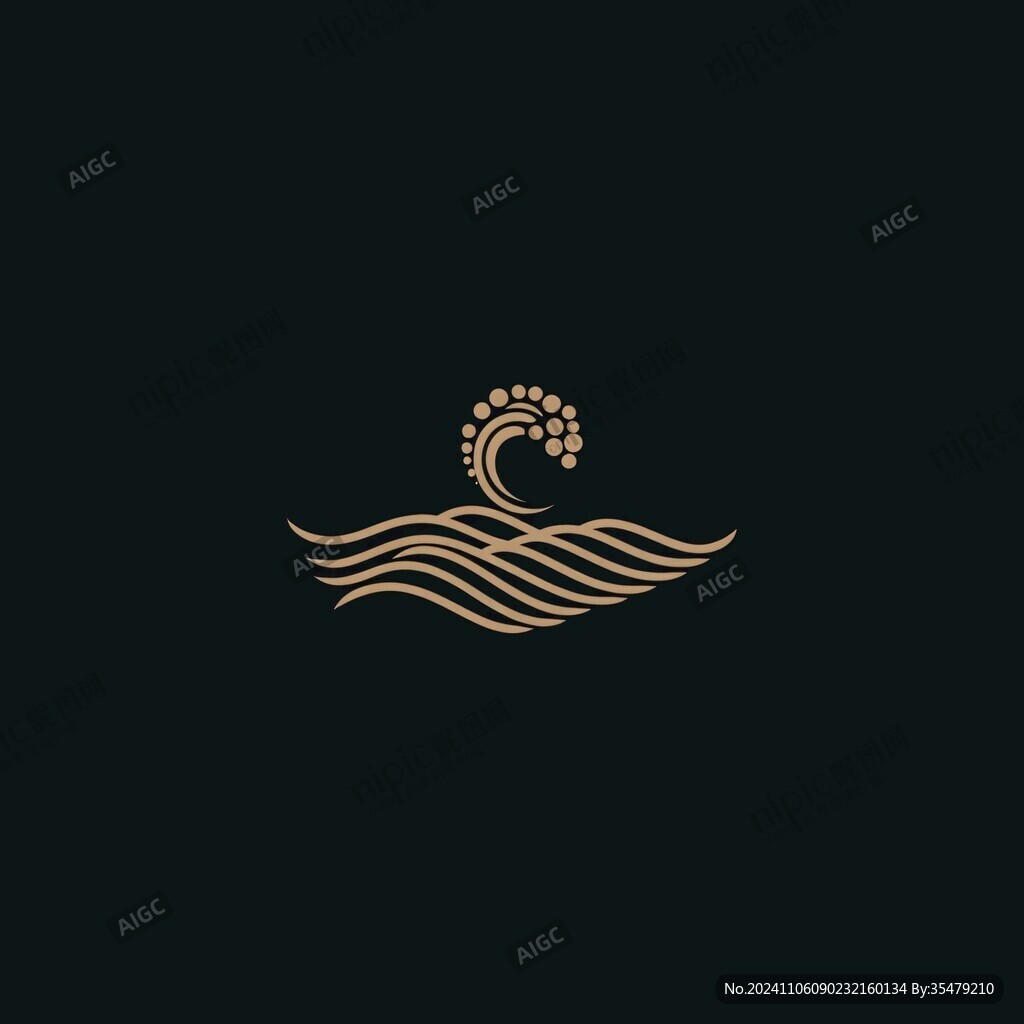 大海傳統圖案logo