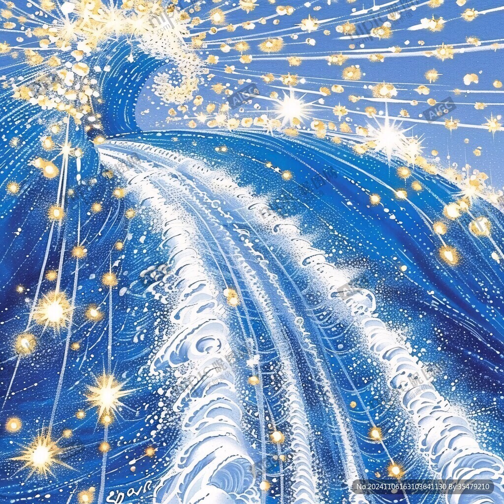 浪漫星空條紋