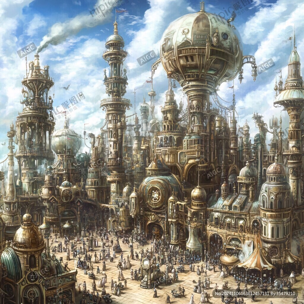 蒸汽朋克世界