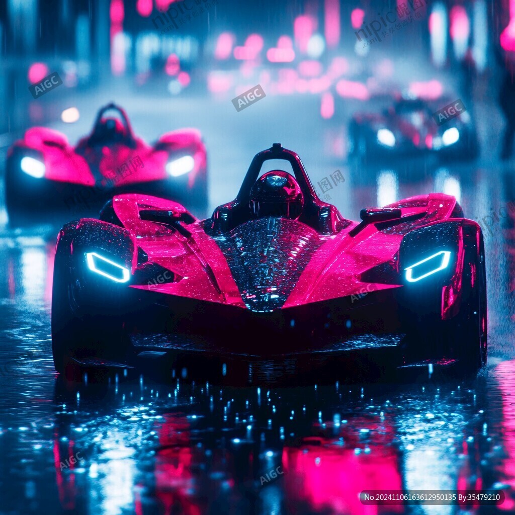 動感雨中飛馳