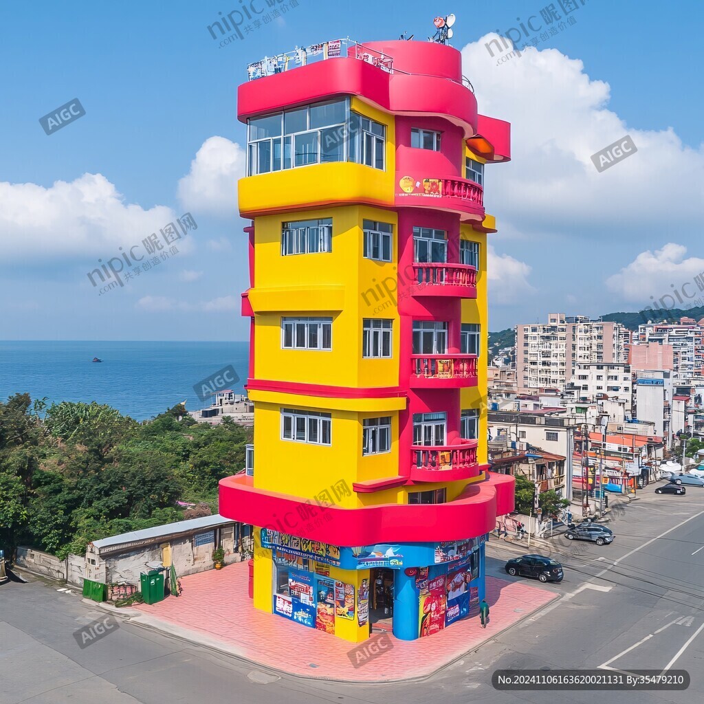 海島建筑民宿酒店