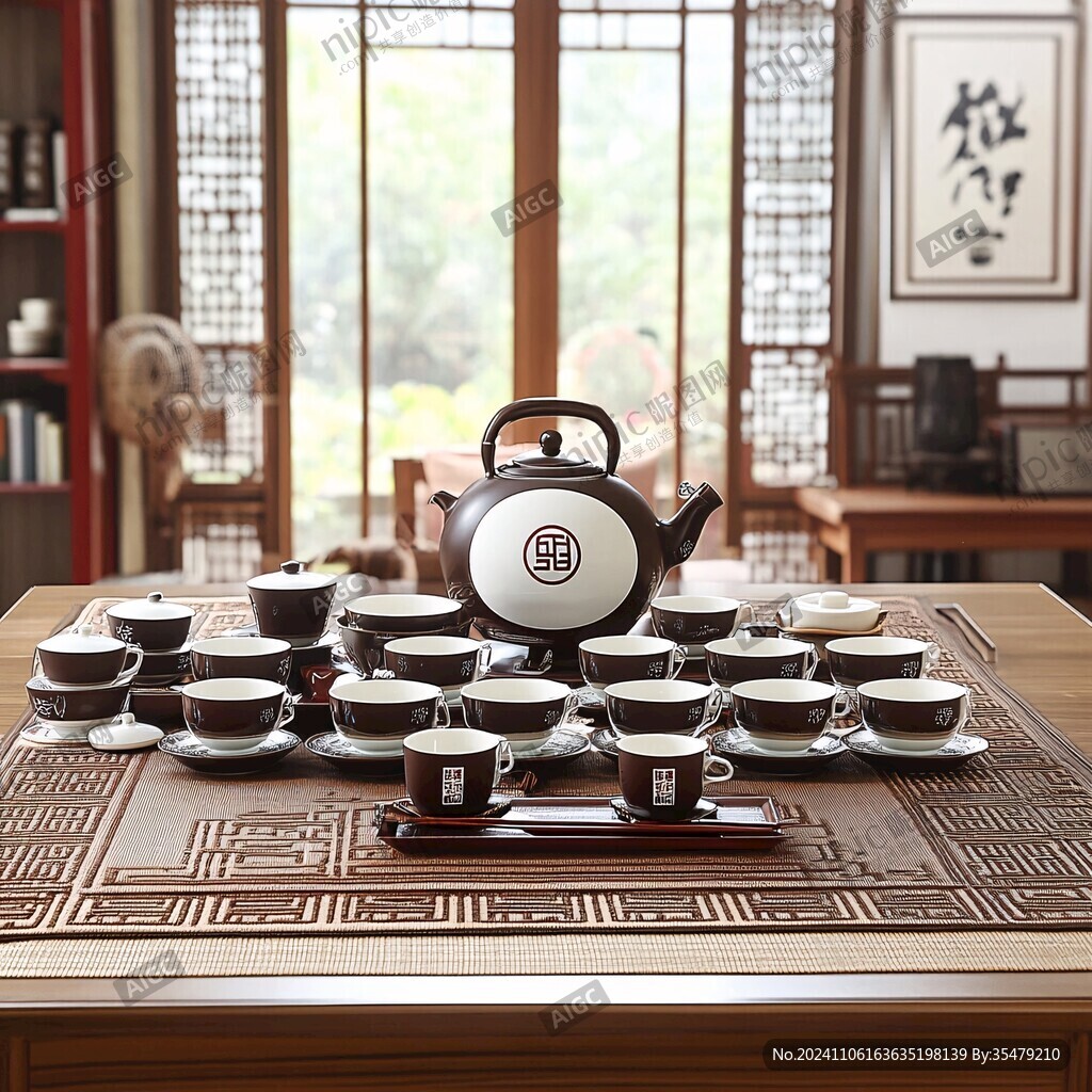 茶店中式茶盤