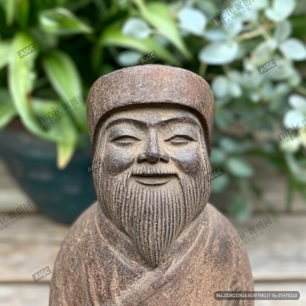 文臣木俑
