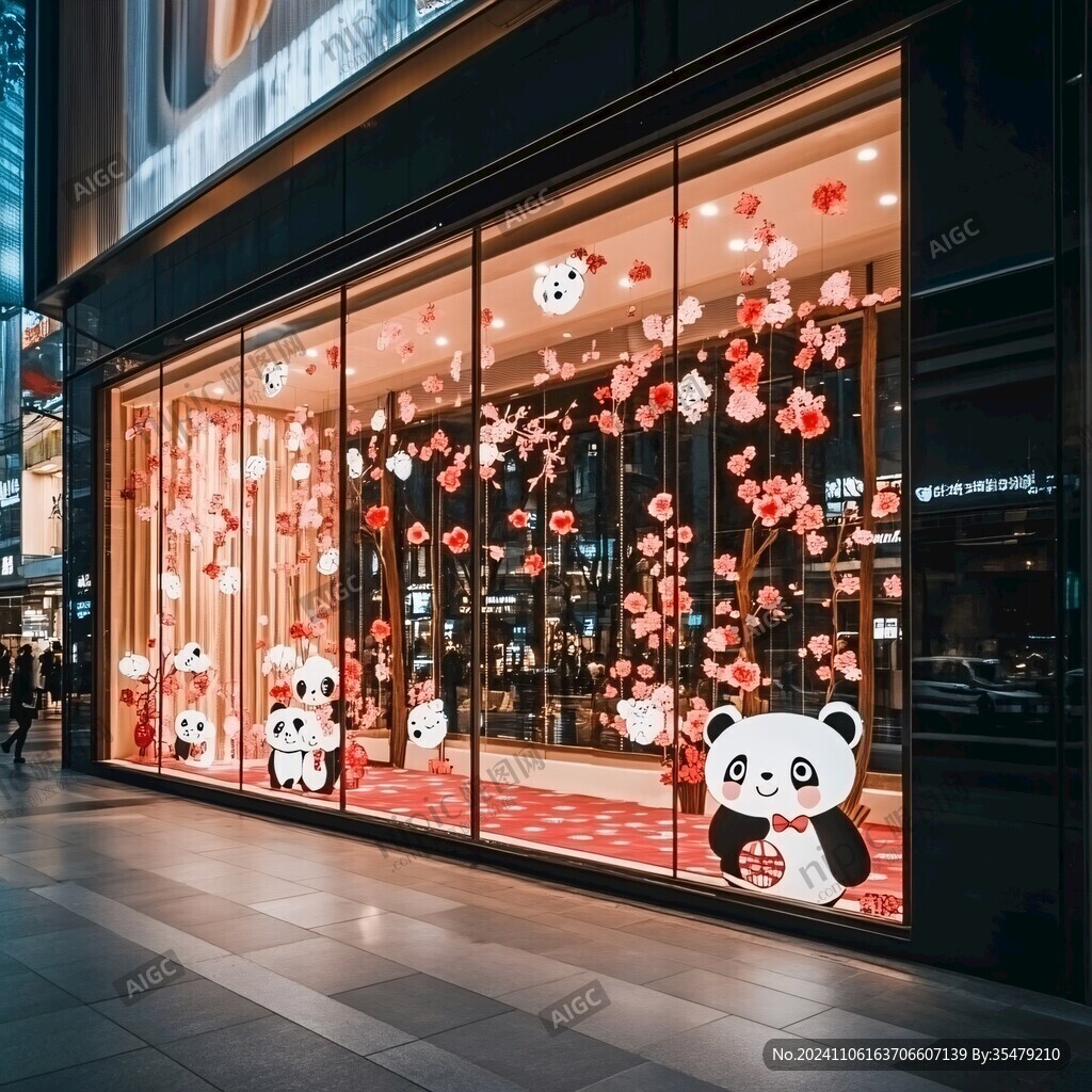 太古里熊貓雕塑