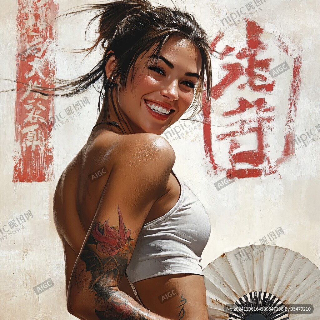 美女紋身