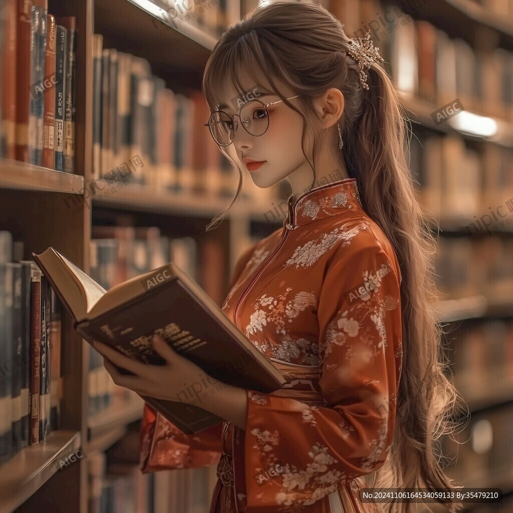 書香美人
