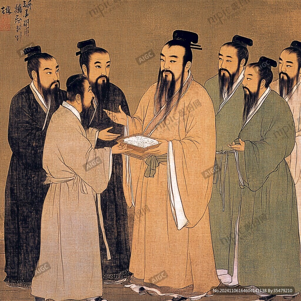 古代先賢圣人群像
