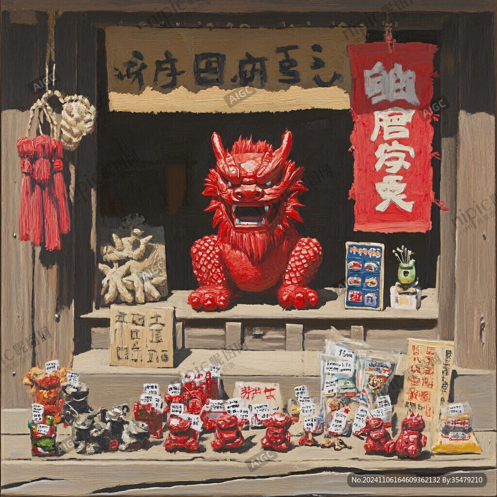 雜貨鋪場景