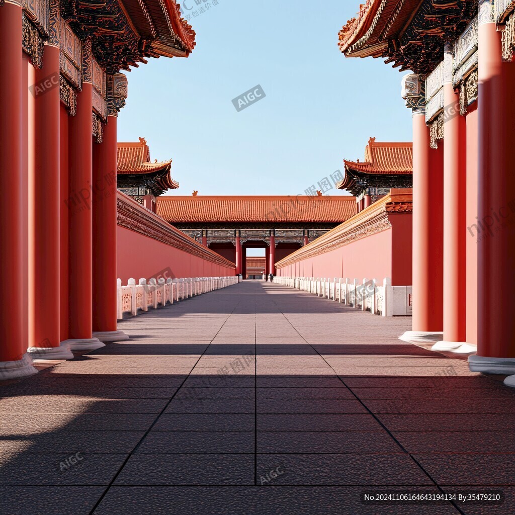 古代宮廷故宮建筑