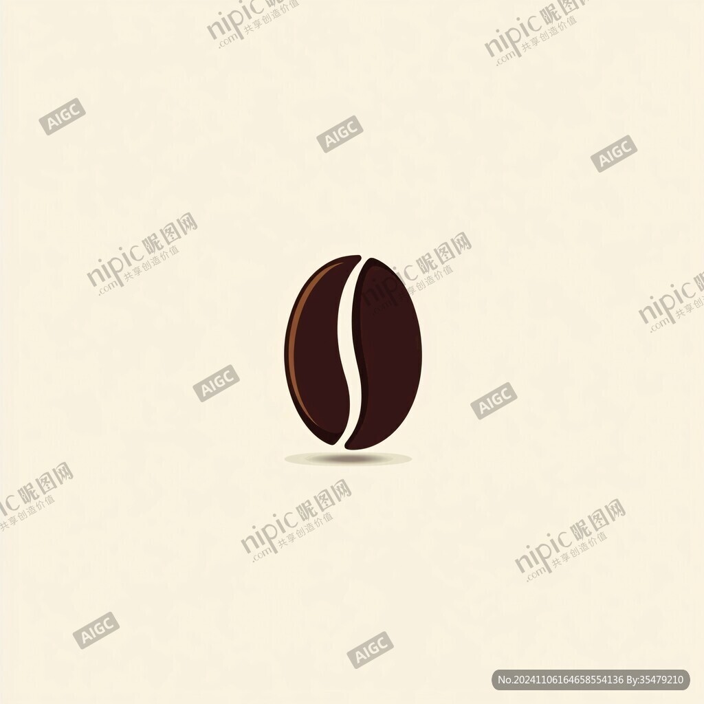咖啡豆標(biāo)志設(shè)計(jì)