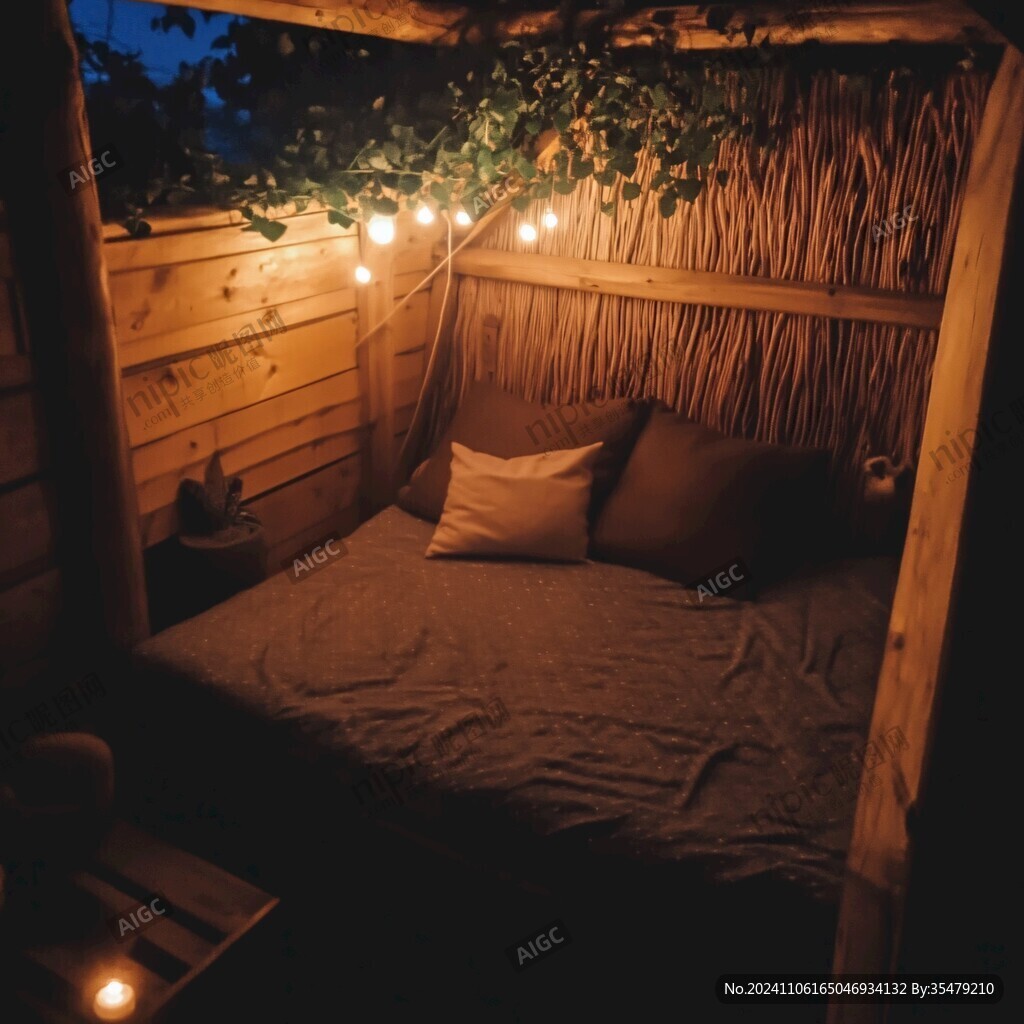 樹屋床