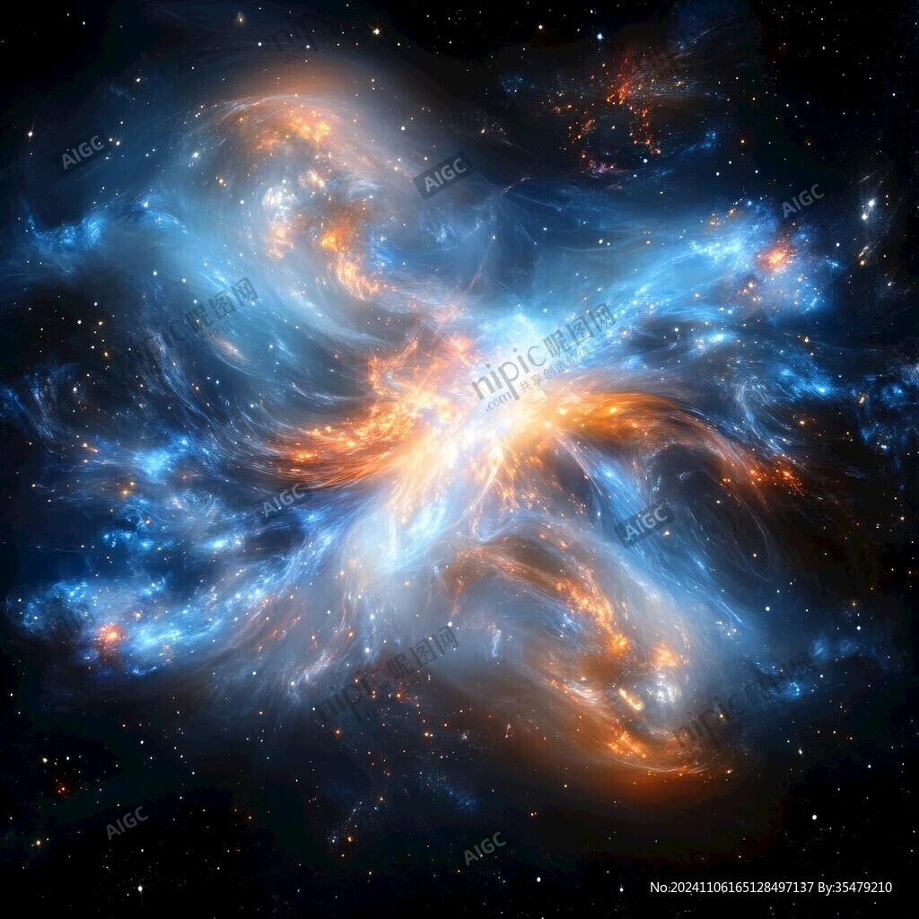 絢麗星空星空星云