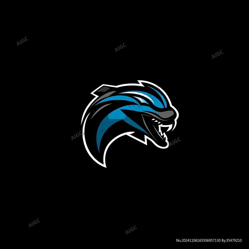 猛獸頭像logo