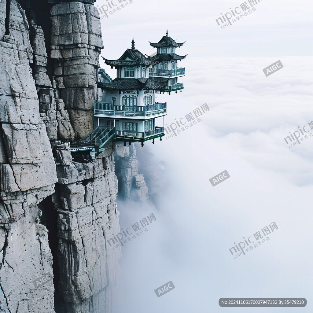 樓閣絕壁