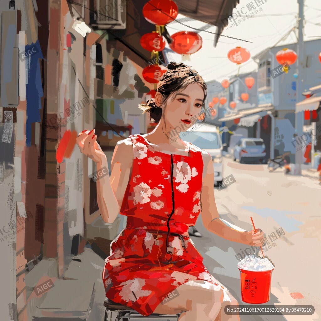 港風(fēng)插畫