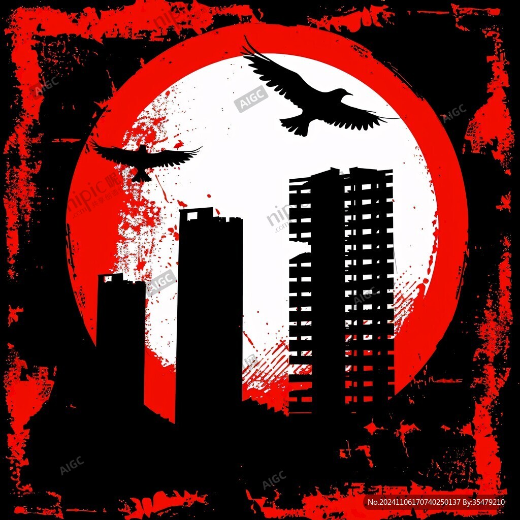 城市垃圾海報
