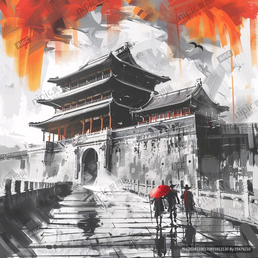 大境門插畫