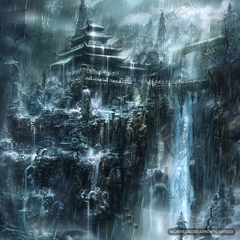 古風仙境天上宮闕