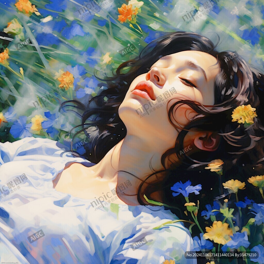高級(jí)感女插畫(huà)