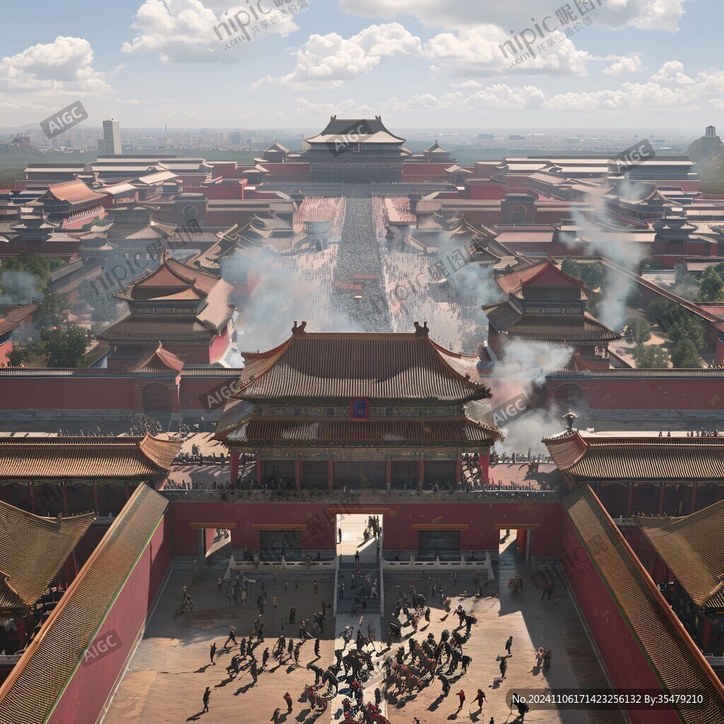 橫店影視城內景