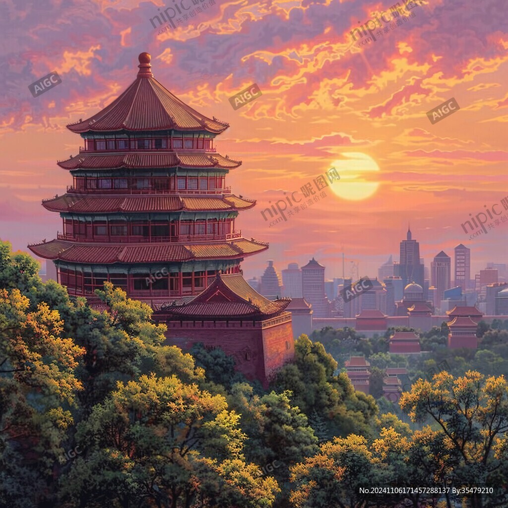 崇安閣插畫